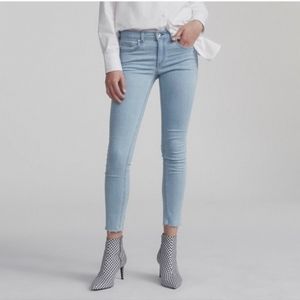 Rag & Bone Ankle Skinny Jeans in Celeste Wash